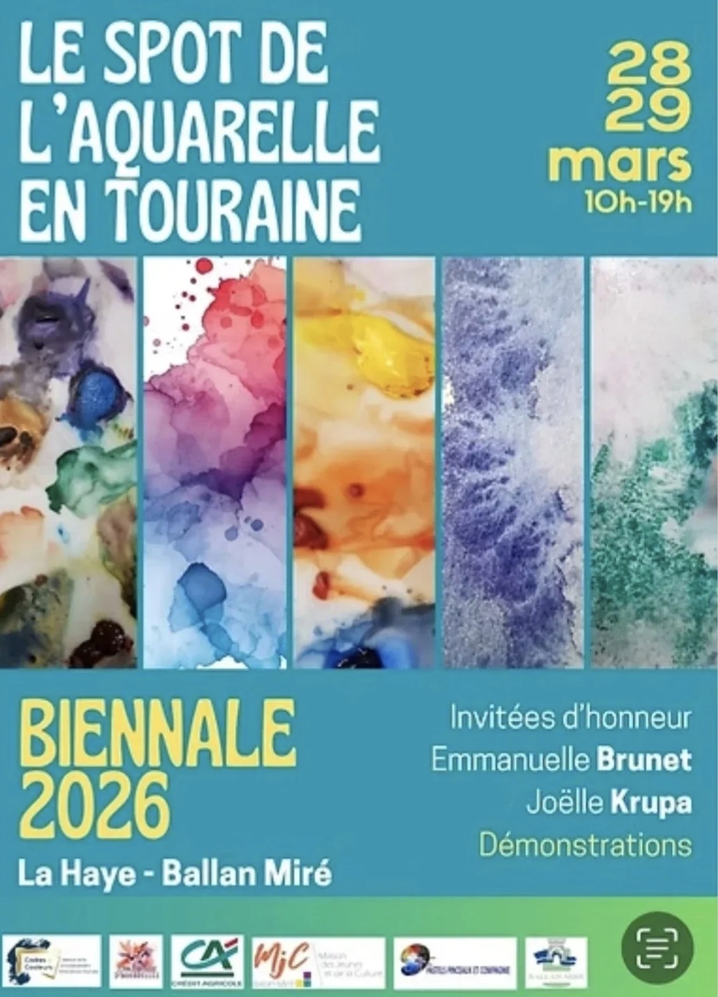 Biennale 2026 Le spot de l'aquarelle en Touraine - Photo 1