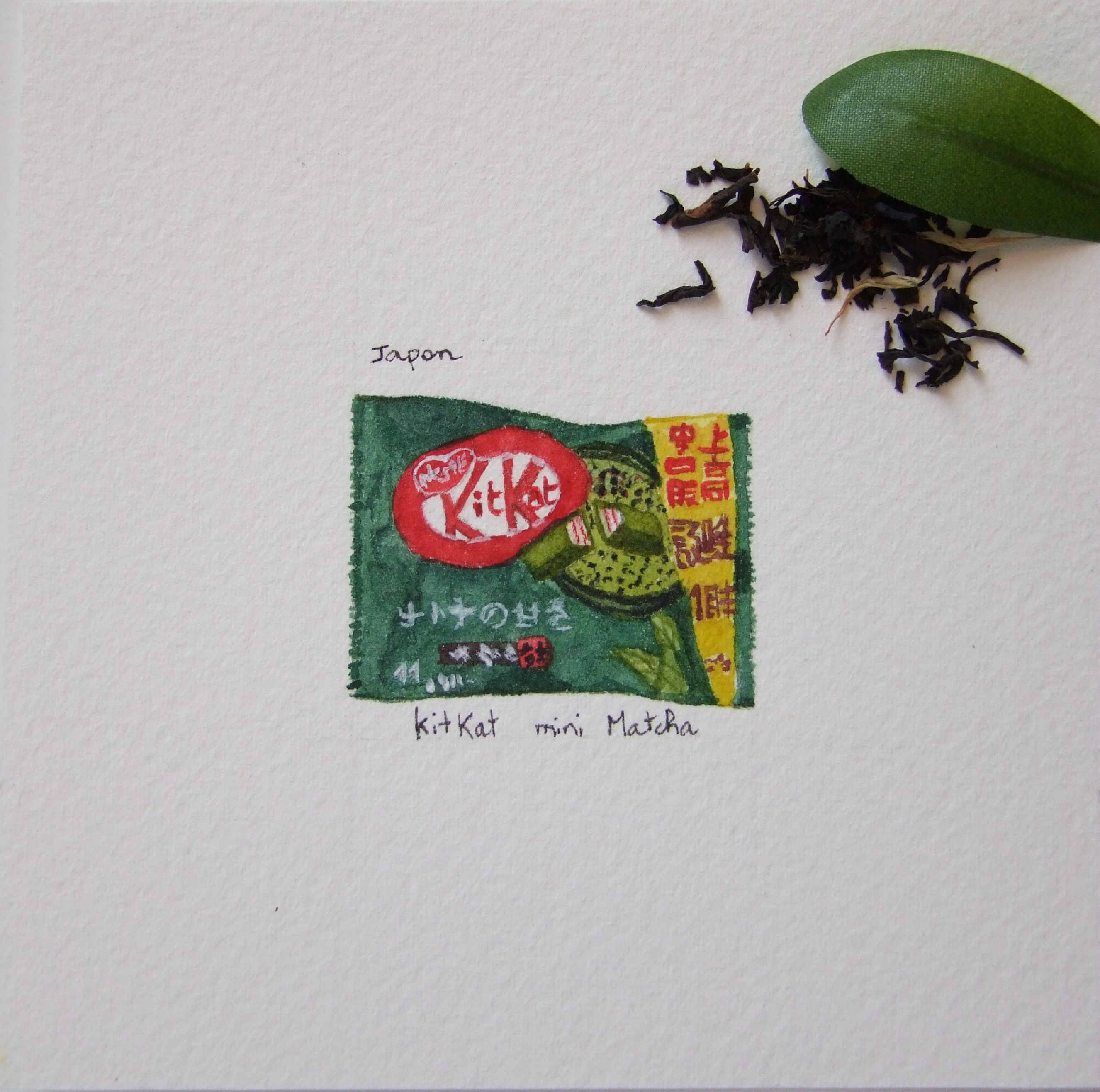 Kit Kat au matcha - Japon (miniature 4x4 cm)